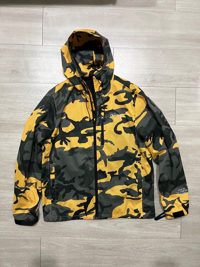 HLA CAMO JACKET waterproof material Men s Fashion Coats