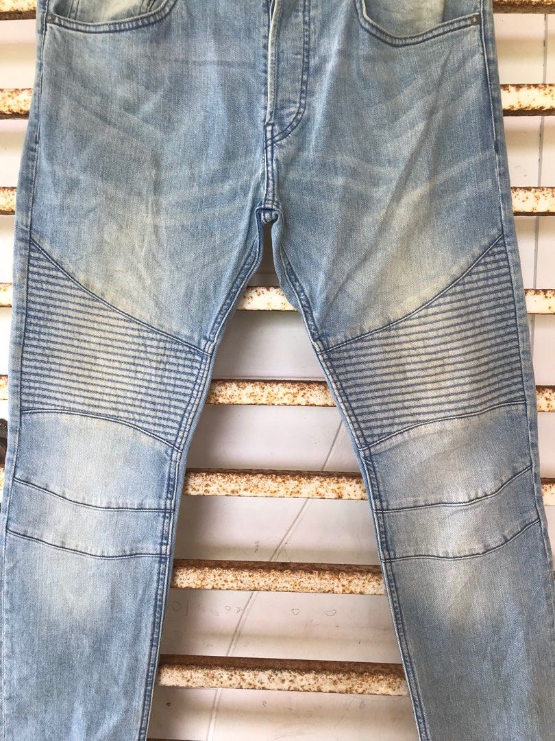 H&m skinny biker jeans sale