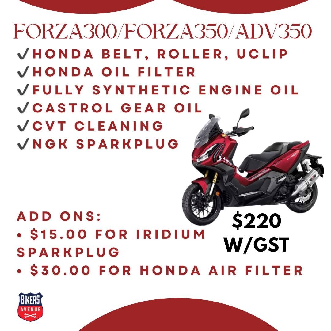 Accessories Honda Forza, Honda Forza 350 Accessories
