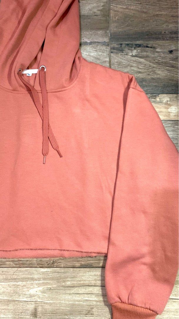 Hoodie Crop Crop Hoodie Sweater Polos Crop Crop Unfinished