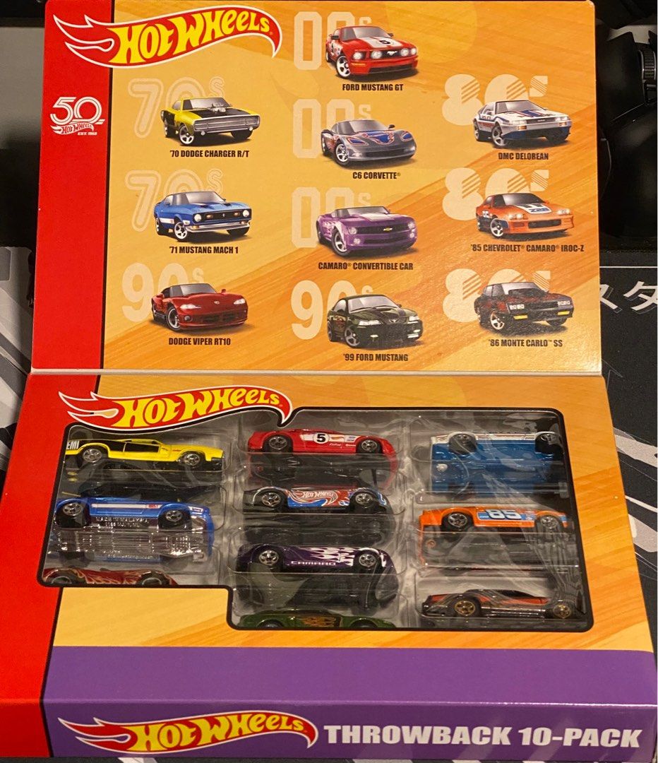 Hot wheels 50th anniversary throwback outlet