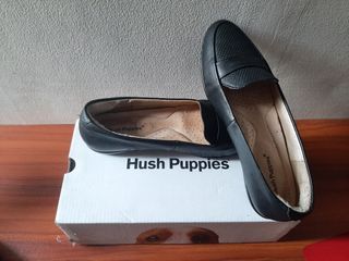 Hush Puppies Black Shoes