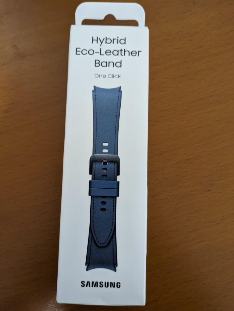 Carousell & Smart Band Watches Galaxy Hybrid Watch on Phones Wearables Eco-Leather (Indigo), Mobile & Gadgets, Samsung