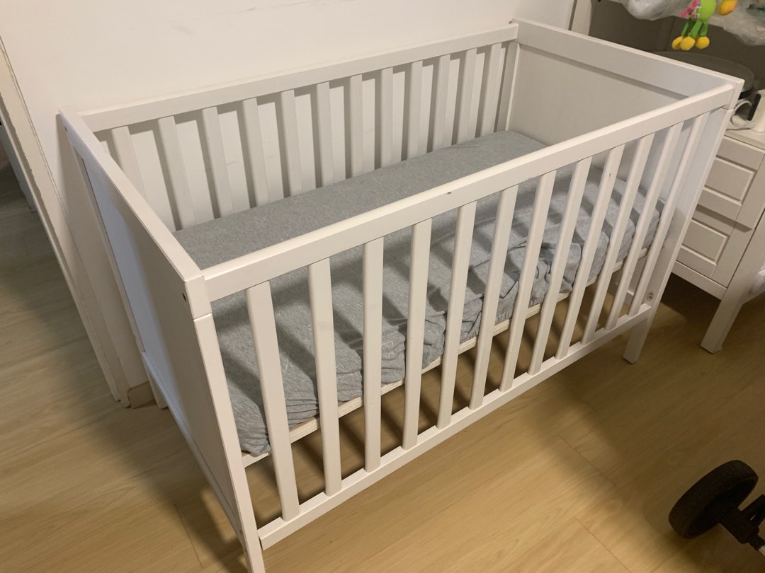 Ikea Sundvik Baby Cot, Babies & Kids, Baby Nursery & Kids Furniture