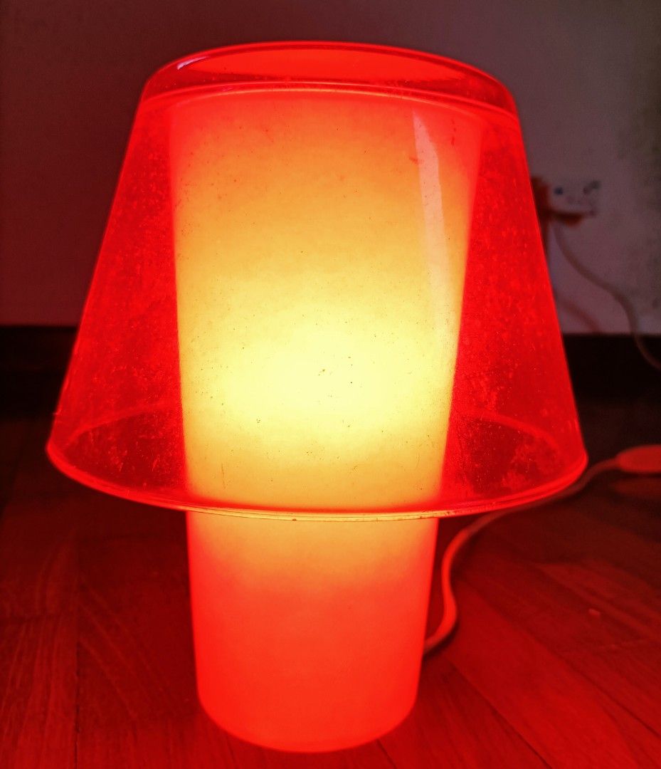 IKEA vintage gavik glass table lamp