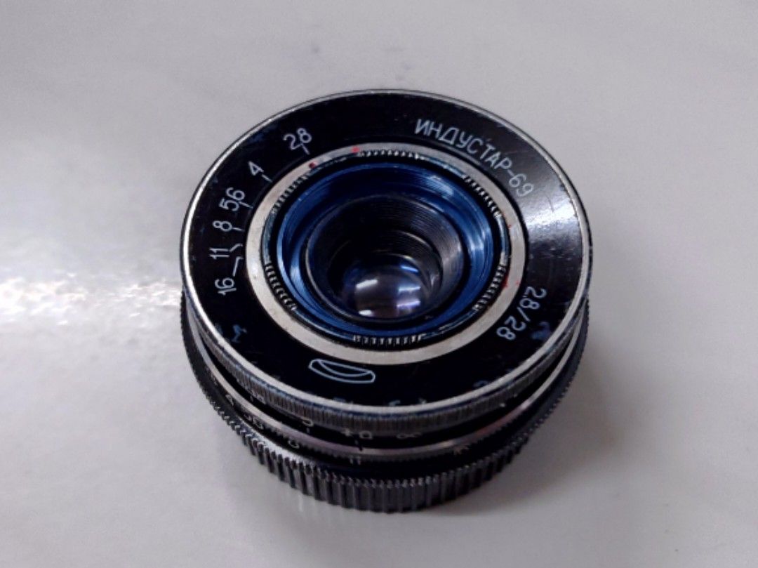 Industar-69 28mm f2.8 m39/L39 mount, 攝影器材, 鏡頭及裝備- Carousell