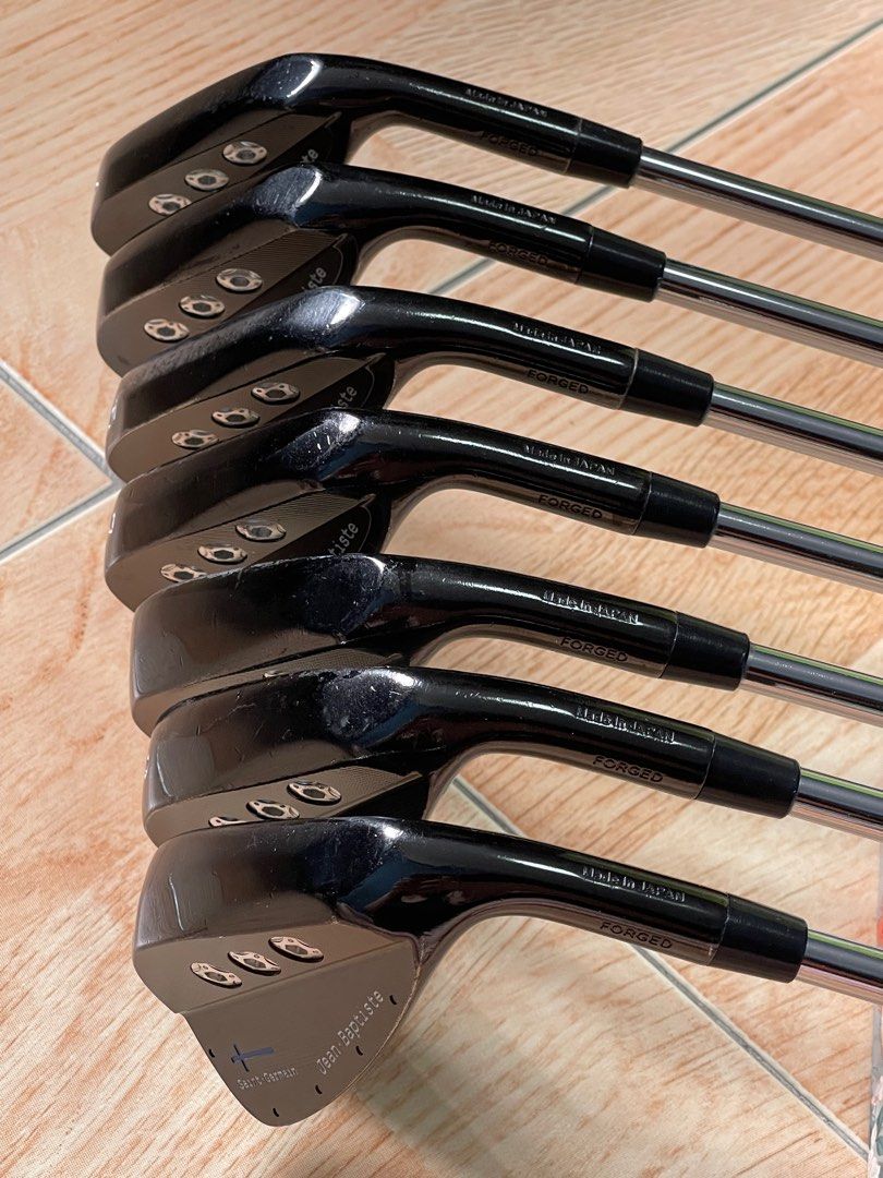 Jean-Baptiste Saint-Germain Forged Iron Clubs Set, Sports