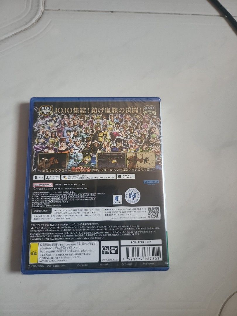 Jojo all star battle ps vita on sale