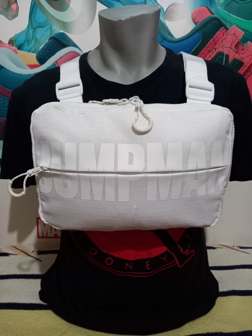 Jordan Jumpman Utility Chest Rig Bag One Size, White 9A0321-001 on ...