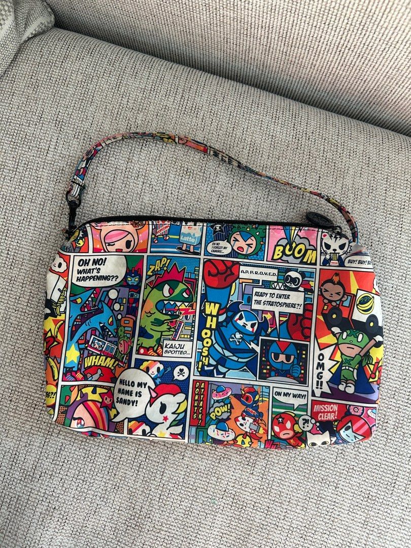 Jujube x Tokidoki pouch, Babies Kids, Going Out, Diaper Bags