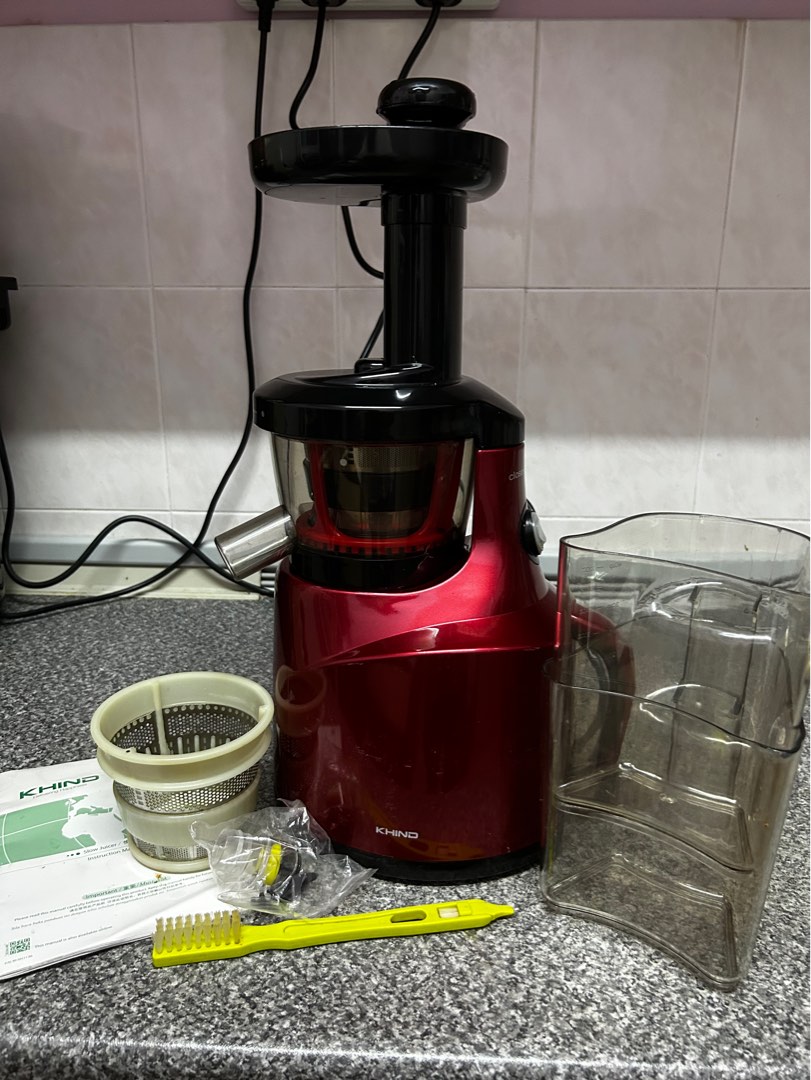Khind Slow Juicer & Food Extractor, TV & Home Appliances, Kitchen