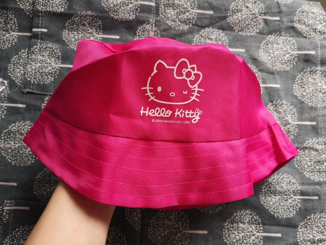 Kotex Hello Kitty Bucket Hat Girls Babies Kids Babies Kids