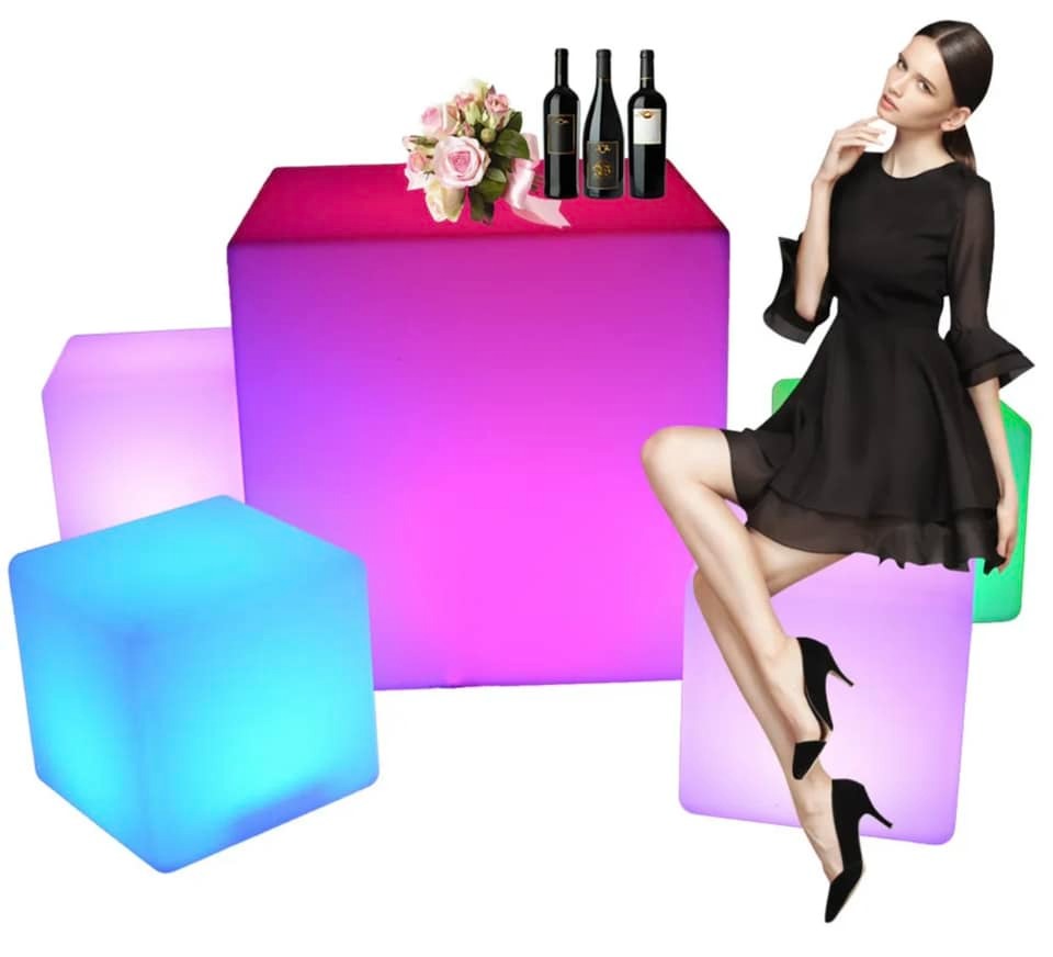 LED TABLES AND CHAIRS / LED LIGHTS, Furniture & Home Living, Furniture