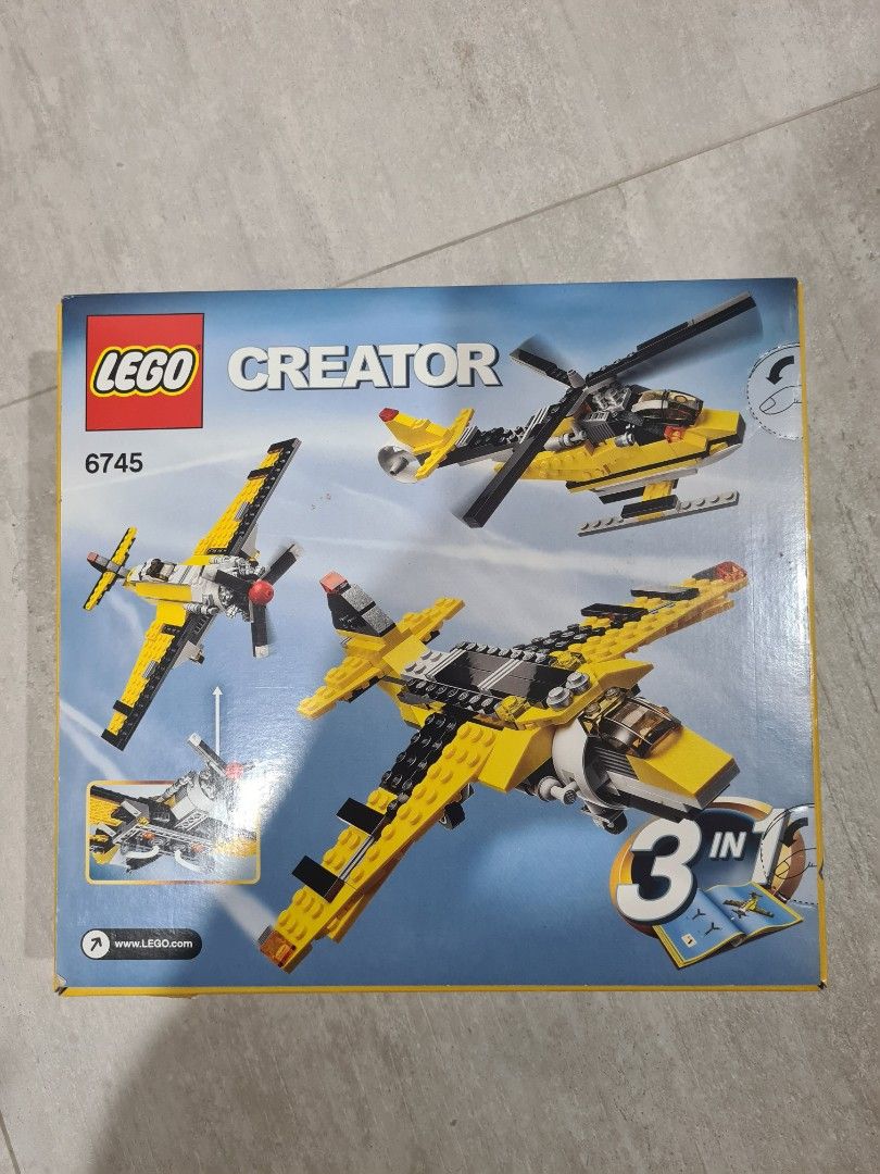 Lego 6745 Yellow Plane