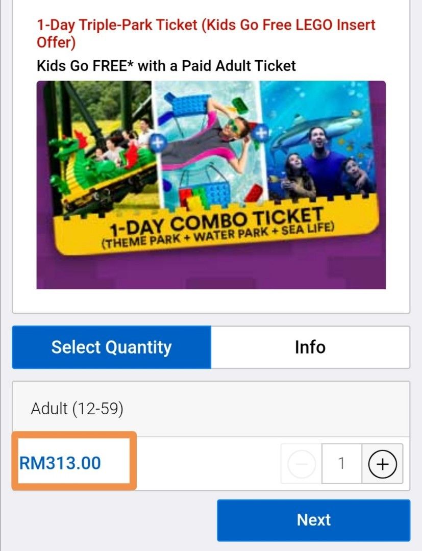 Legoland insert best sale