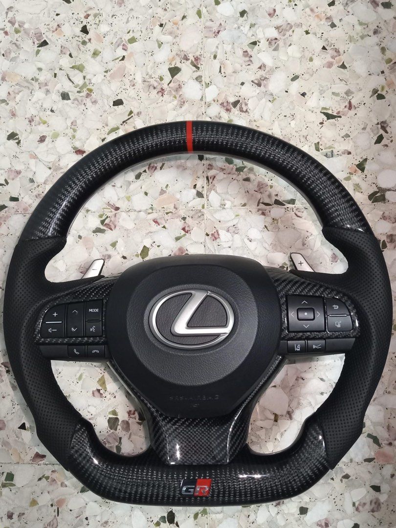 Toyota Estima Hiace Lexus IS250 NX200 RX300 carbon fiber steering wheel