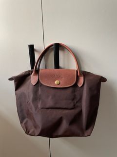 Le Pliage Energy XS Handbag Tobacco - Recycled canvas (L1500HSR004)