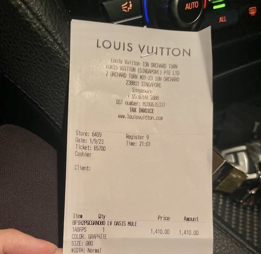Louis Vuitton LV Oasis Mule