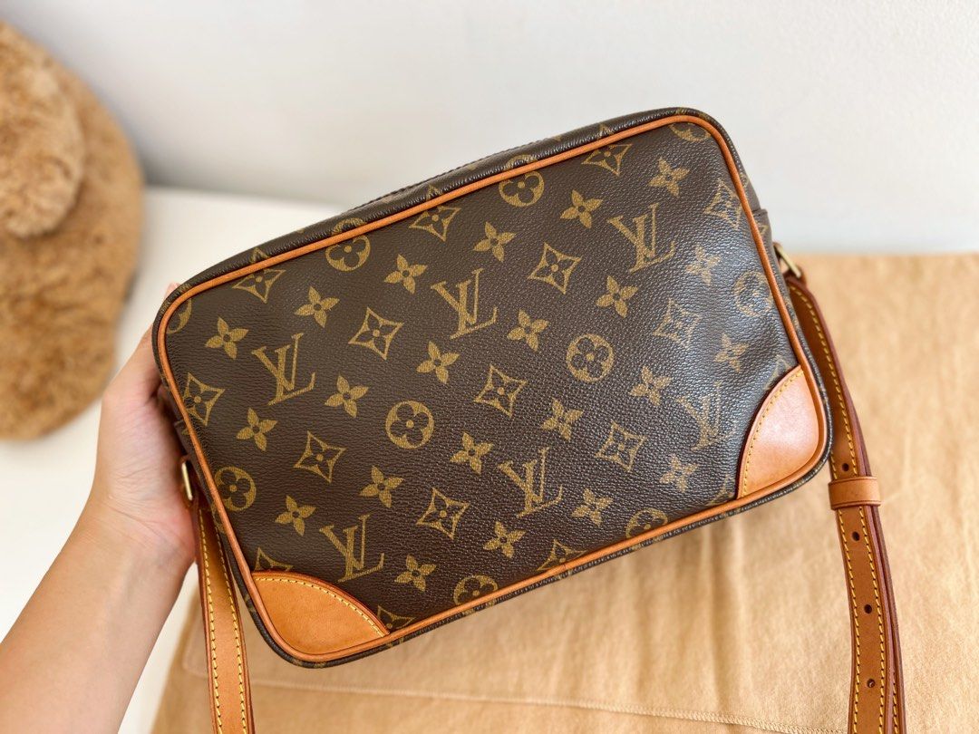 Louis Vuitton Pre-Owned Brown Monogram Trocadero 27 Canvas Crossbody Bag, Best Price and Reviews