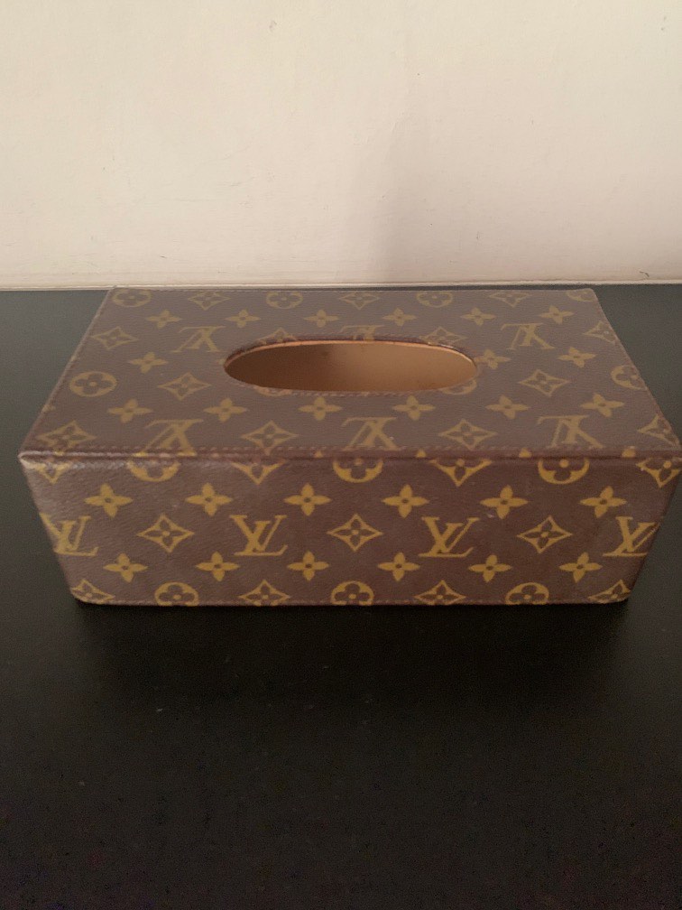 tissue box covers $25  Louis vuitton, Tissue boxes, Vuitton