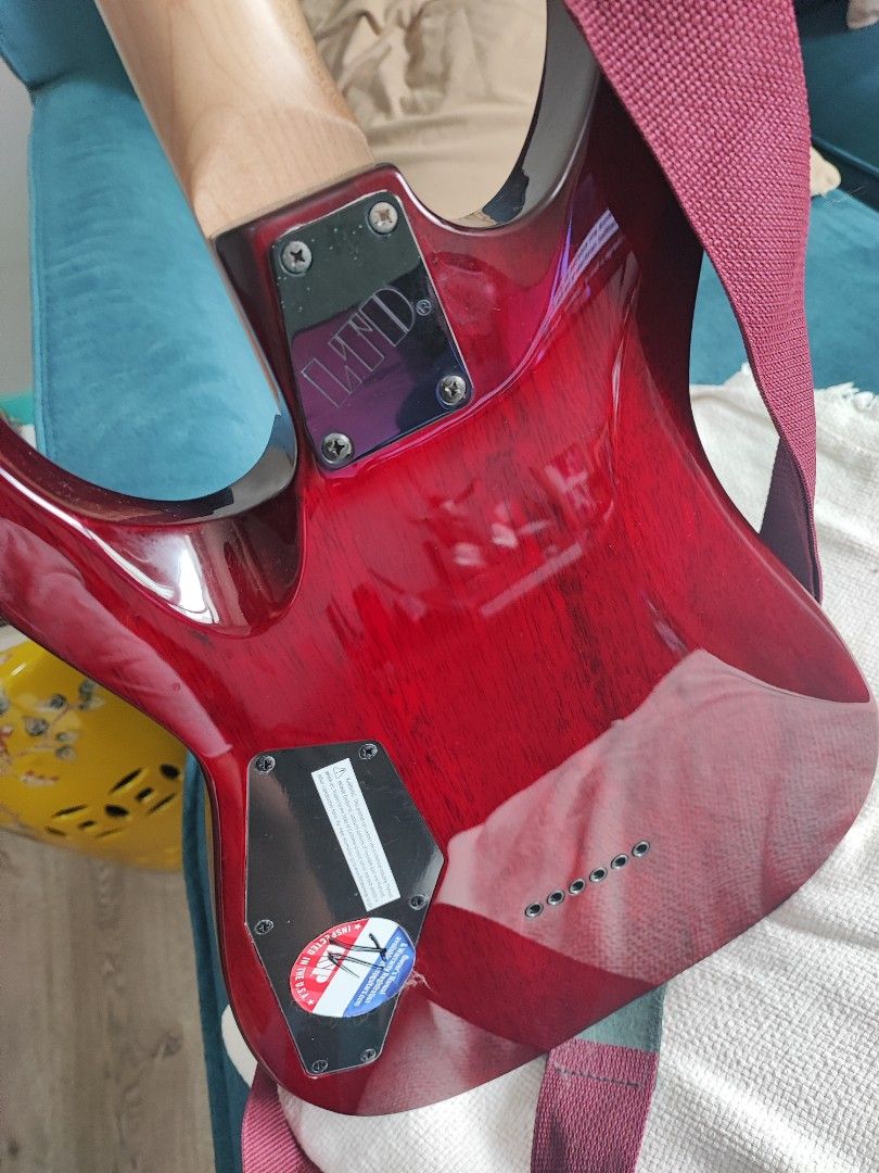 LTD MH200 ESP Electric Guitar, Hobbies & Toys, Music & Media, Musical ...