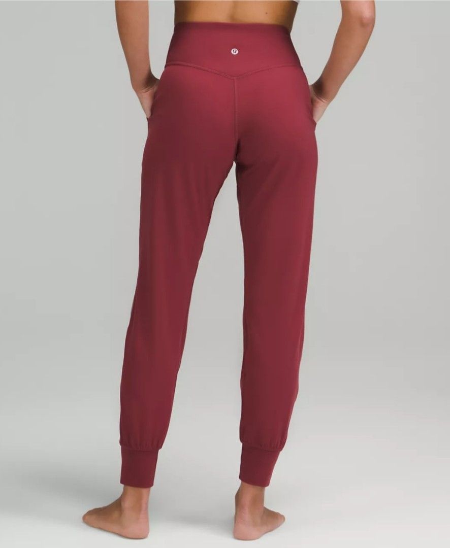 Lululemon Size 10 Align HR Crop 21 Mulled Wine MLWI Pant Buttery Nulu Hi  Rise 