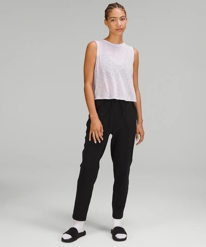 Lululemon Stretch High-rise Pants 7/8 Length In Graphite Grey | ModeSens