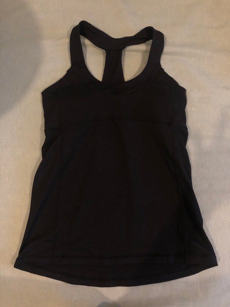 LULULEMON top Modal-Silk Yoga Tank Top 瑜珈衫背心吊帶, 女裝, 運動服裝- Carousell