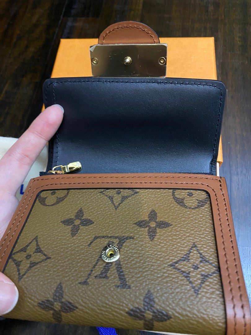 Quick deal $1.15k* LV Dauphine Compact Wallet , Luxury, Bags & Wallets on  Carousell