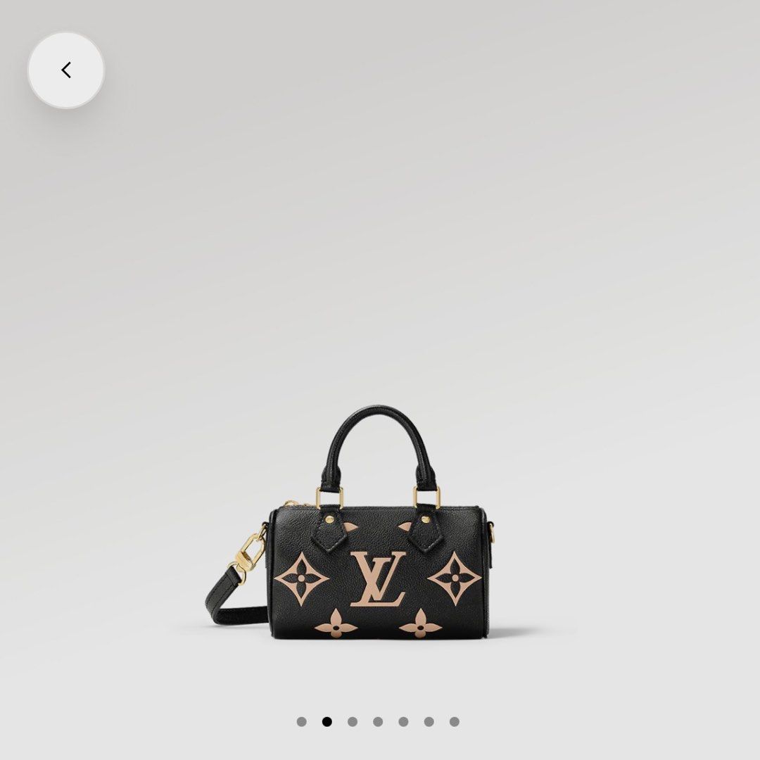 LV New Nano Speedy, Luxury, Bags & Wallets on Carousell