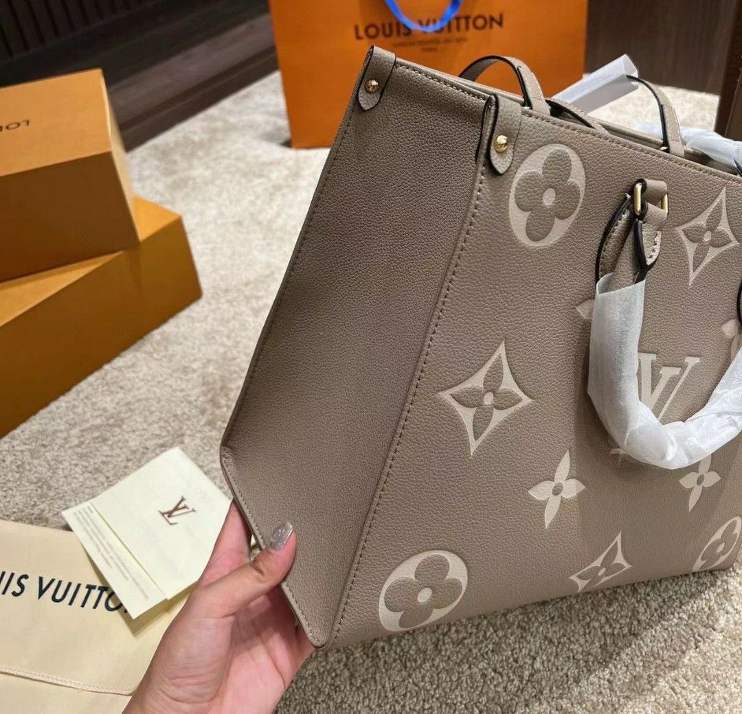 LV onthego PM/MM, Luxury, Bags & Wallets on Carousell