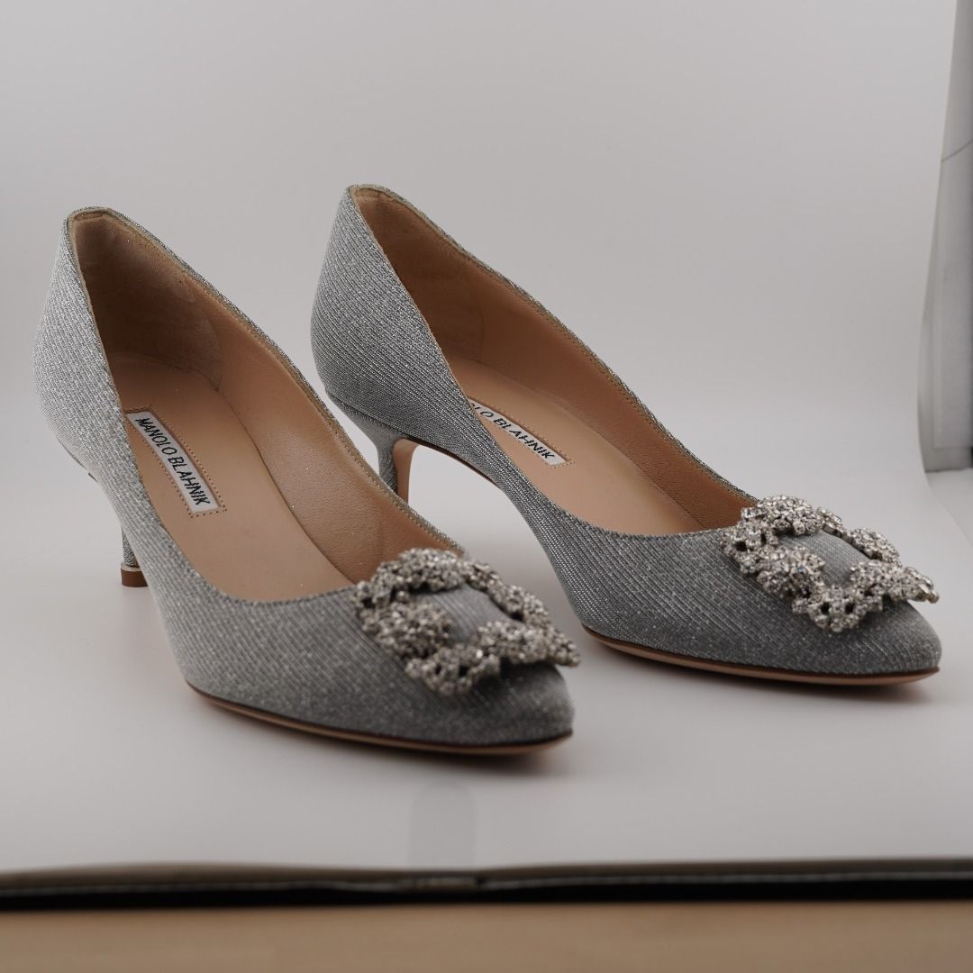 Manolo blahnik hangisi hot sale glitter
