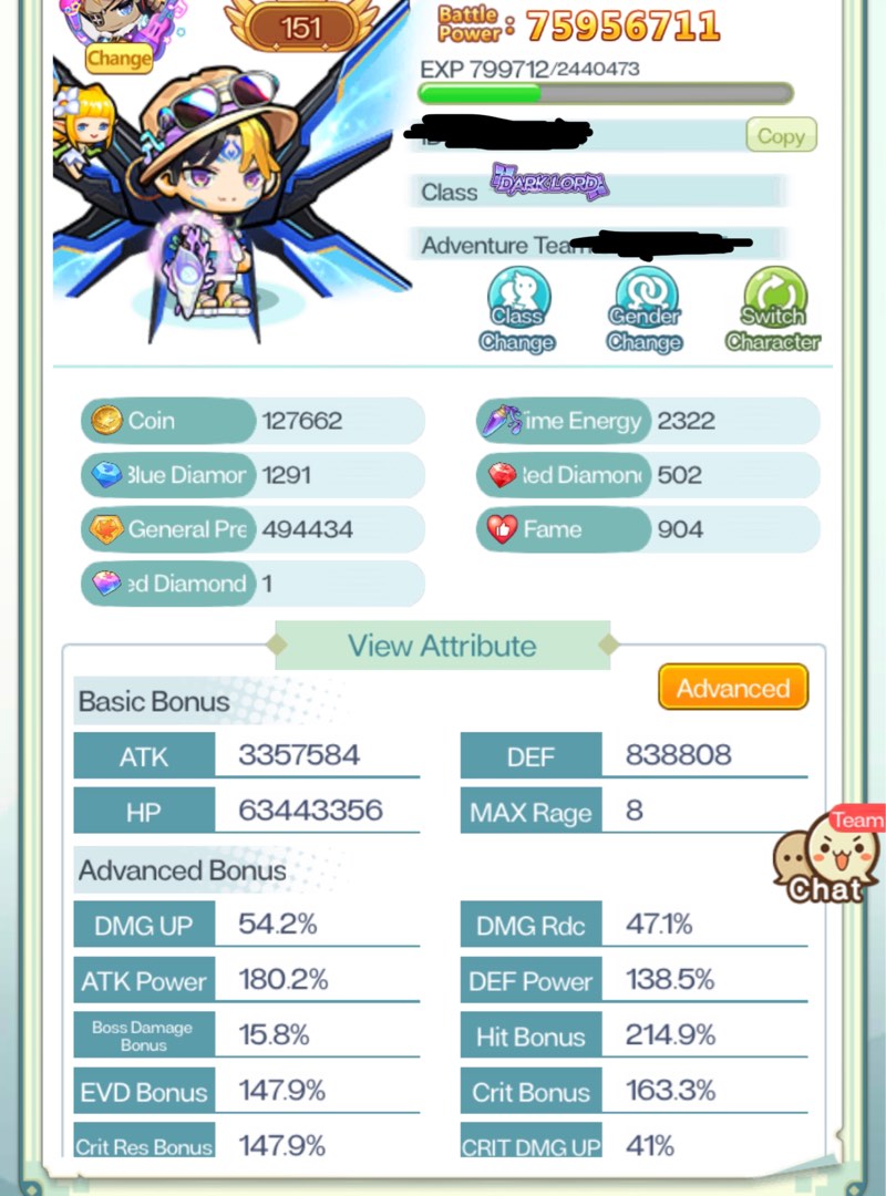 MAPLESTORY R ACCOUNT FOR SALE 84m power (7/9 update), Video Gaming