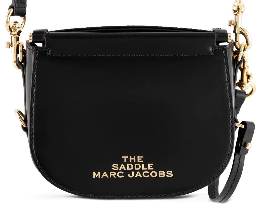 Marc Jacobs The Mini Saddle Bag Black Luxury Bags Wallets on