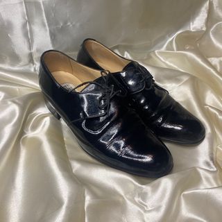 Marelli black patent leather shoes