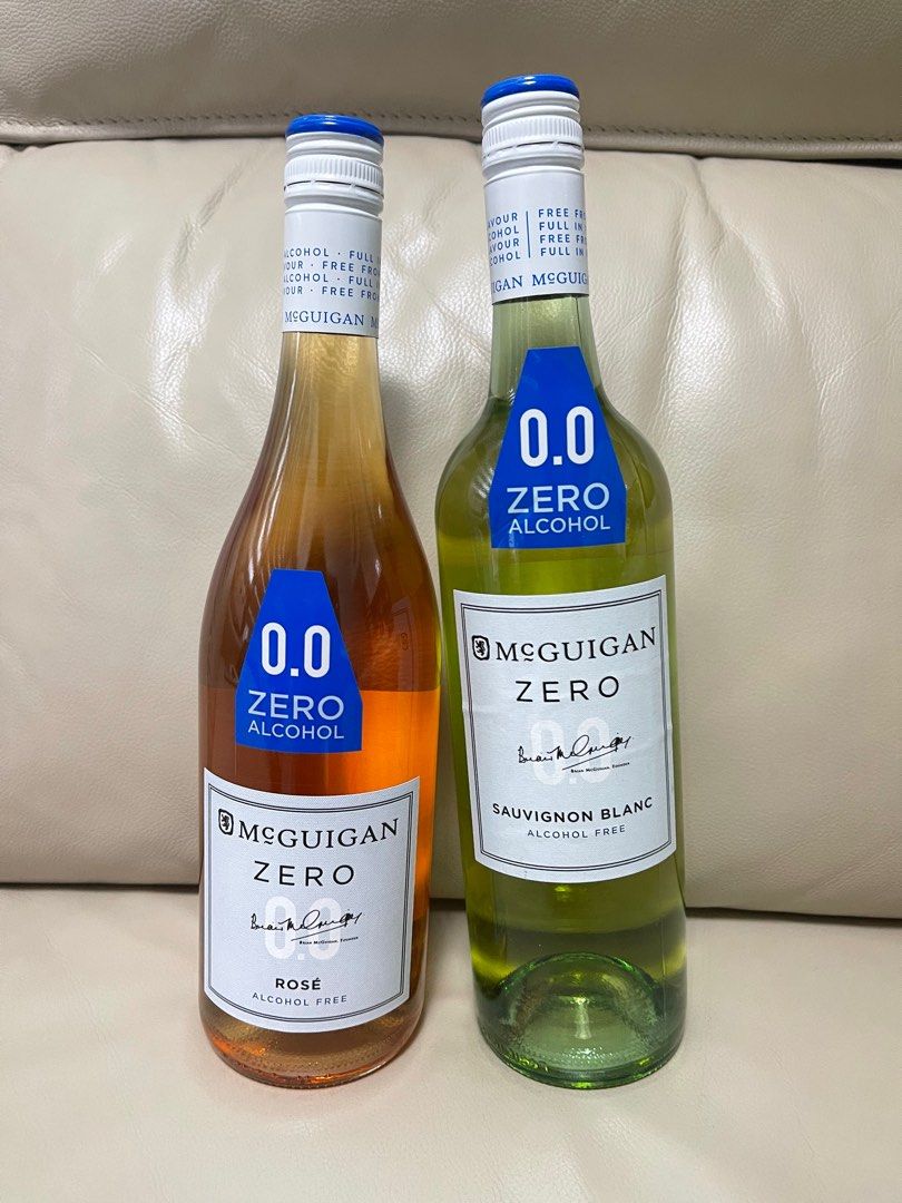 MCGUIGAN ZERO ALCOHOL FREE SPARKLING WINE, 嘢食 & 嘢飲, 酒精飲料 Carousell