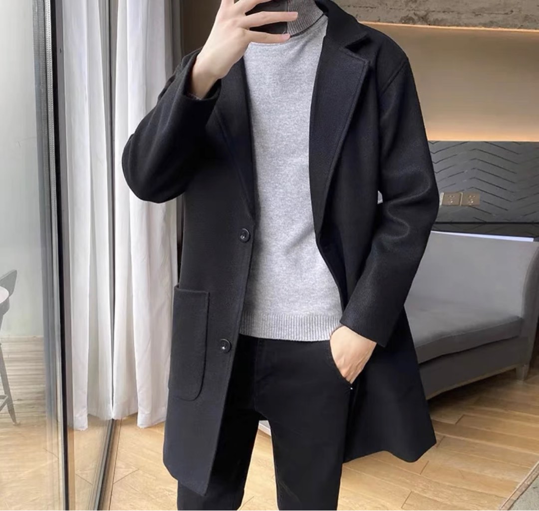 Men s Black Coat