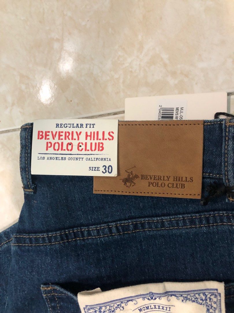 Mens jeans Beverly Hill club polo Men s Fashion Bottoms Jeans