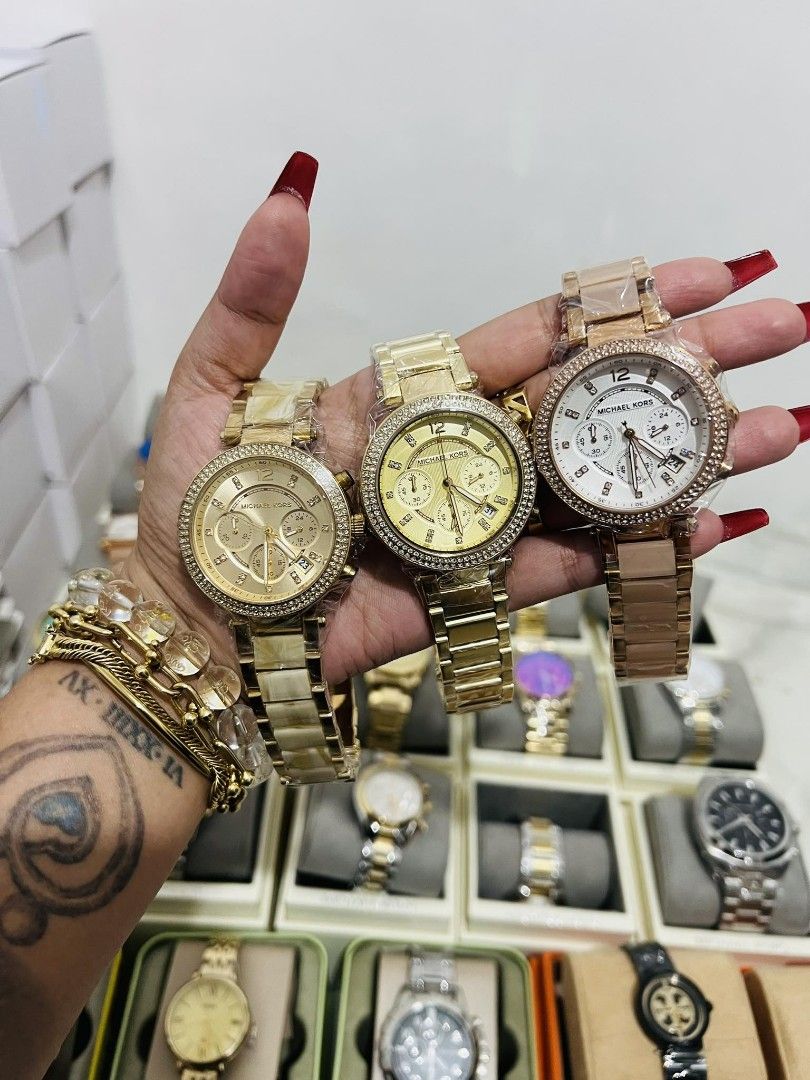 Michael kors sales bronze watch