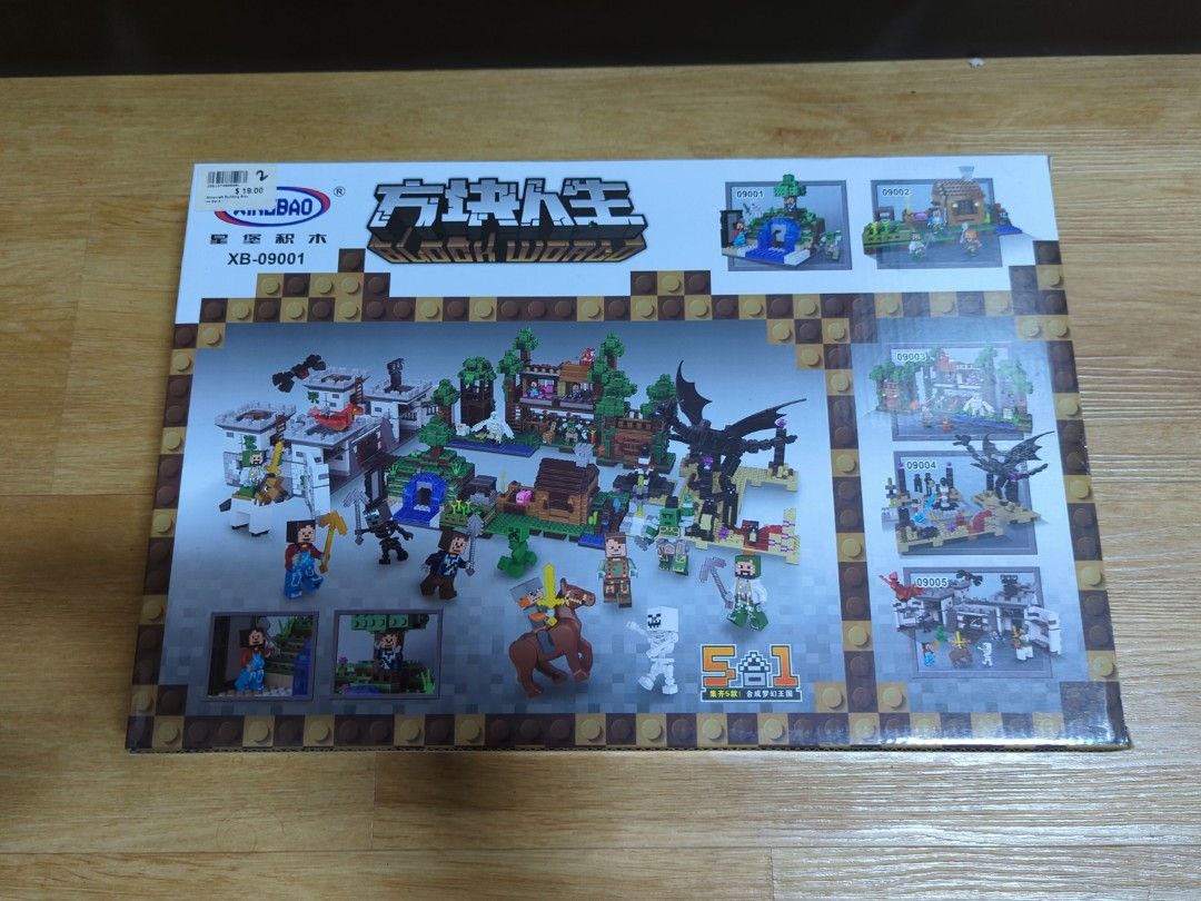Minecraft Building Blocks, Hobbies & Toys, Toys & Games on Carousell