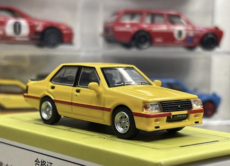 Lancer Box Type Evolution MITSUBISHI LANCER BOX TYPE 1/64 SCALE, Hobbies & Toys, Toys & Games on ...