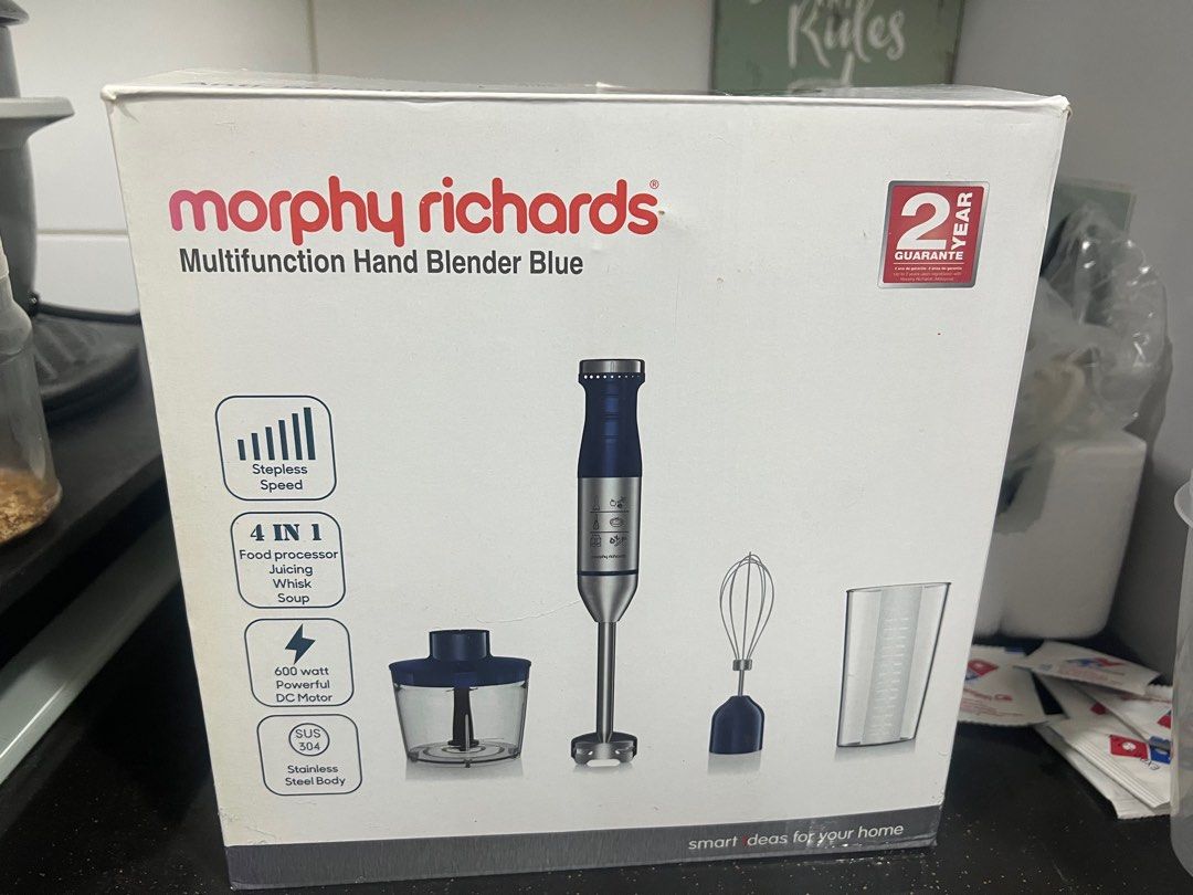 Morphy Richards Hand Blender set, TV & Home Appliances, Kitchen Appliances, Juicers, Blenders