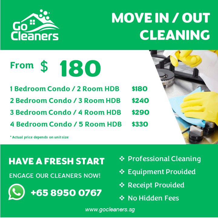 (Category: ) located in . Submitted by GoCleanersSG (Listing ID 1168791440, Image 1). Description: .