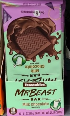 Mr Beast Milk Chocolate - 60g