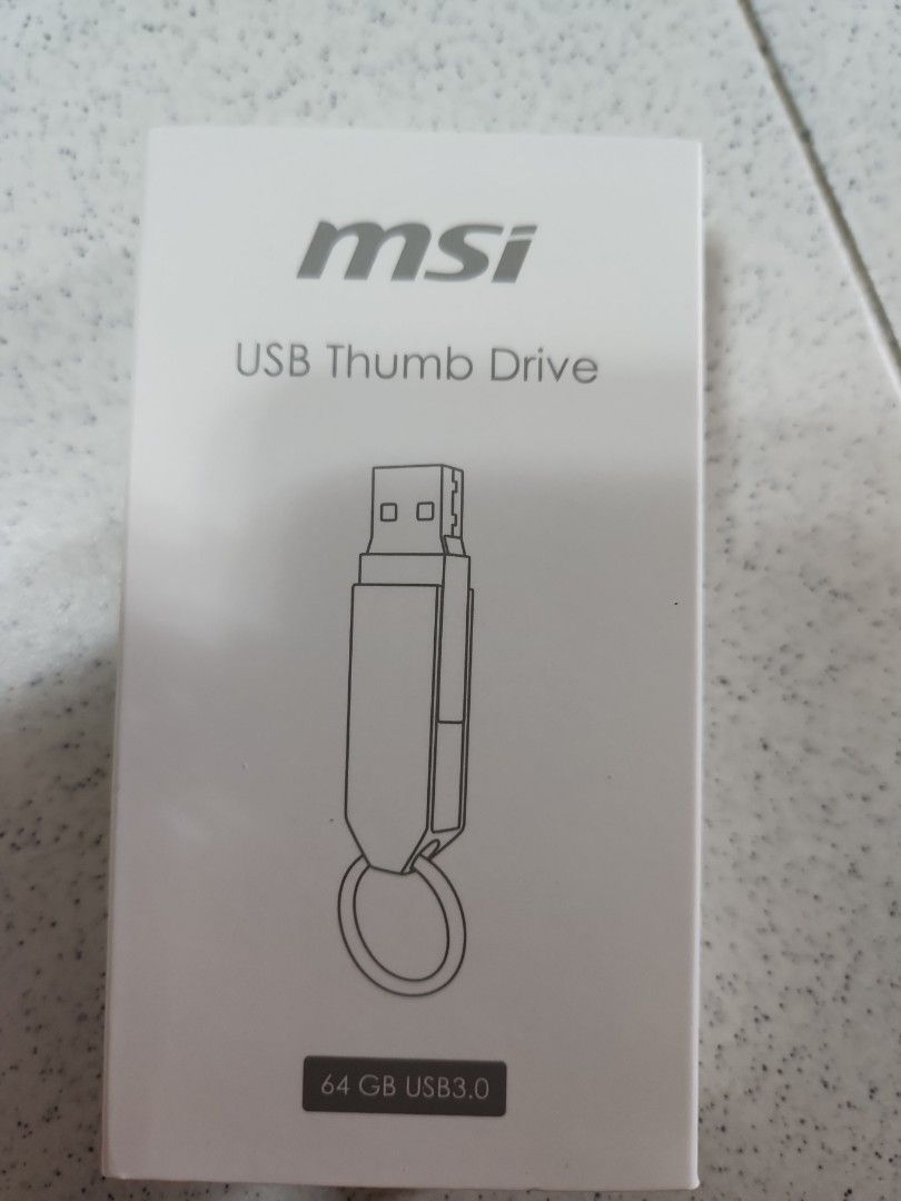 MSI Thumbdrive, Computers & Tech, Parts & Accessories, Hard Disks ...