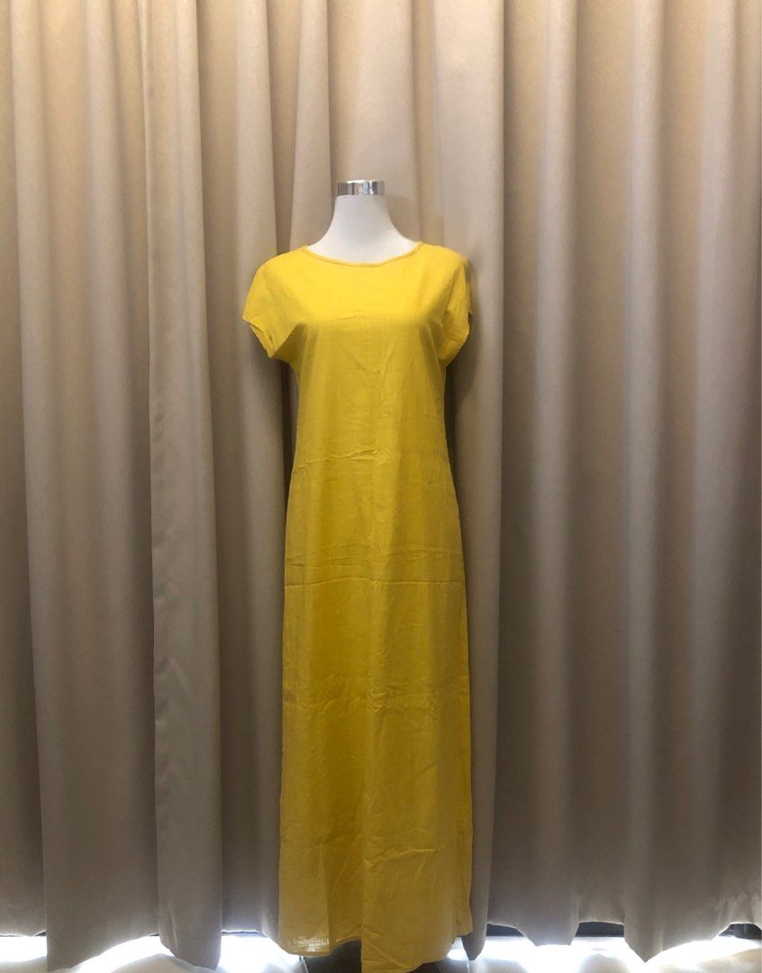 Mustard/yellow long dress, Women's Fashion, Dresses & Sets, Dresses on ...