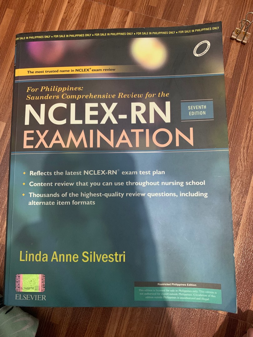 NCLEX RN EXAMINATION 7th edition on Carousell