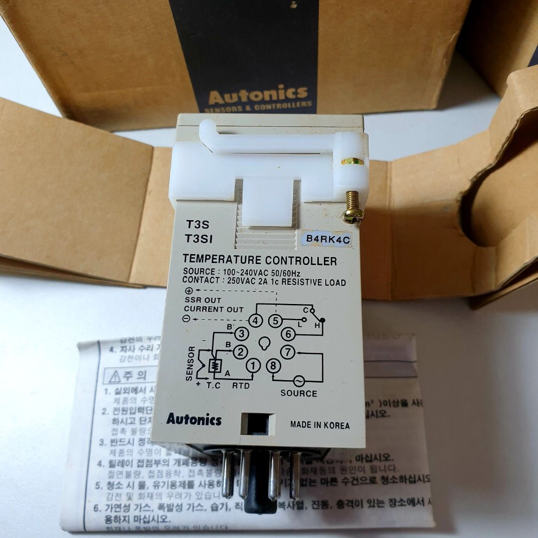 T3S-B4RK4C Autonics Temperature Controller, Commercial & Industrial ...