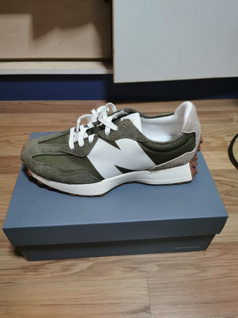 New balance MS327UG Moss gum, Men's Fashion, Footwear, Sneakers on ...