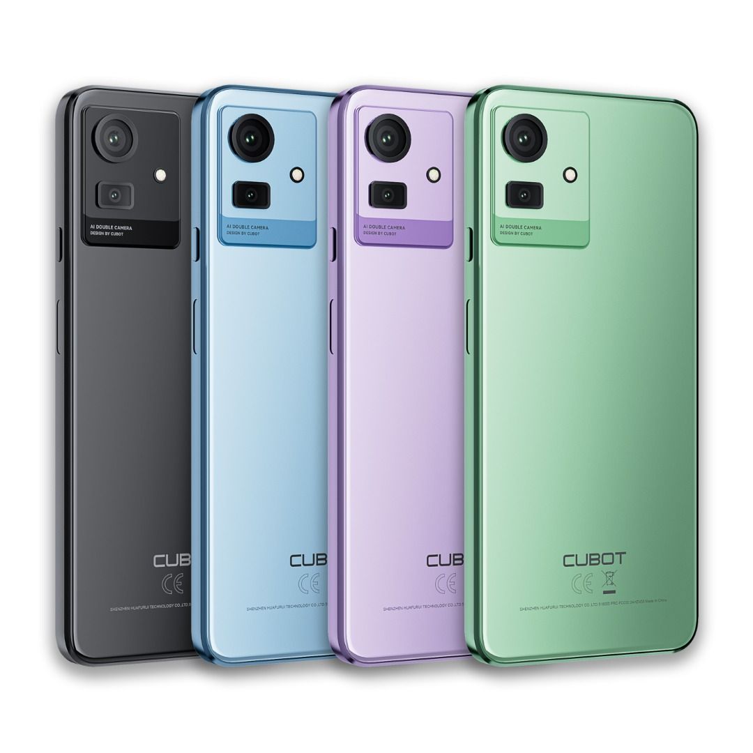 Cubot NOTE 50 Smartphone ,6.56“ Screen,Unisoc T606, 16GB RAM+256GB ROM,50MP  Camera ,5200mAh Battery ,Android 13,NFC 4G Cellphone